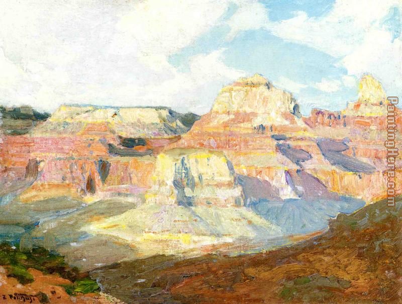 Grand Canyon painting - Edward Henry Potthast Grand Canyon art painting